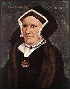 HOLBEIN, Hans the Younger, Portrait of Lady Margaret Butts sg